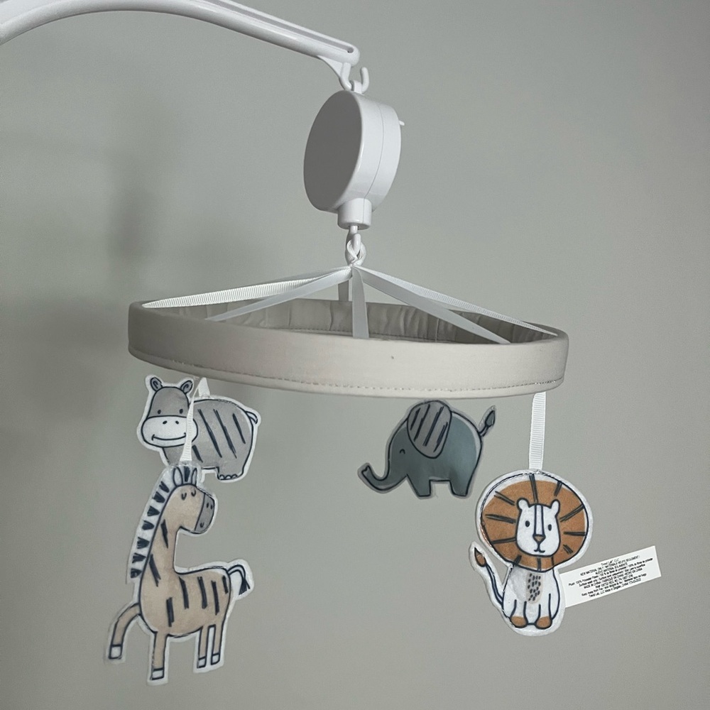 Animal Baby Mobile with Safari Theme